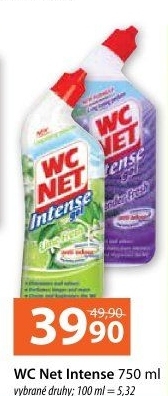 Čistič WC gelový Intense WC Net