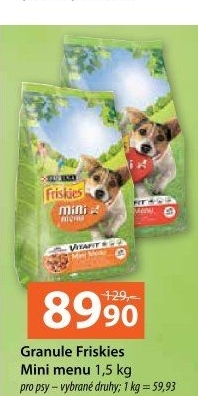 Granule pro psy Friskies