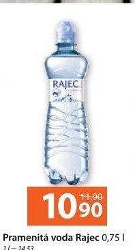 Přírodní voda Rajec