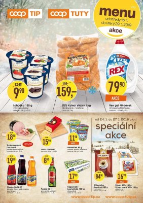 akční leták COOP 16.1.2019-29.1.2019