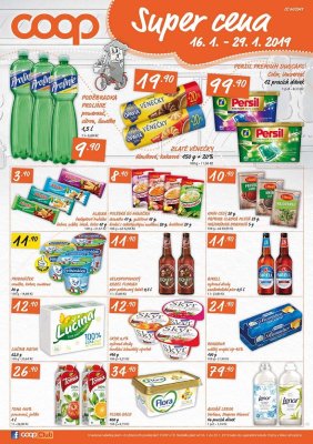 akční leták COOP 16.1.2019-29.1.2019