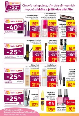 akční leták Teta drogerie 24.1.2019-4.2.2019