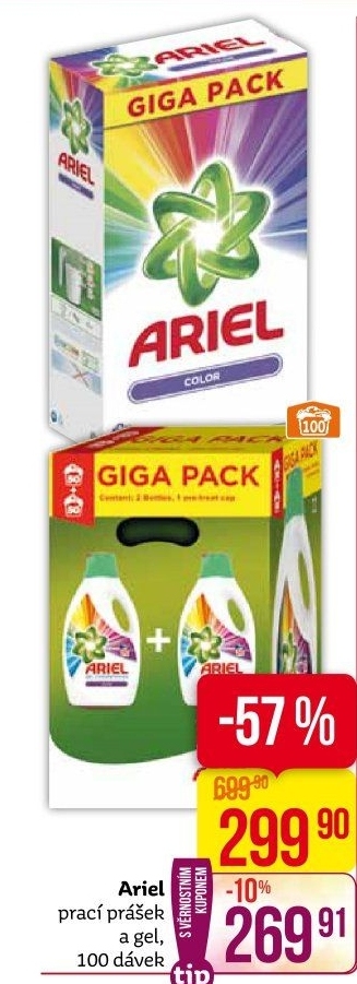 Prací prášek Ariel