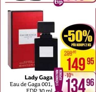 Parfémovaná voda dámská Lady Gaga