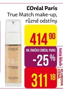 Make up True Match L’Oréal