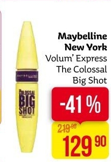 Řasenka the Colossal Big Shot Maybelline