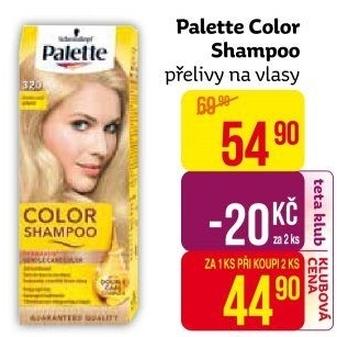 Barva na vlasy Color Shampoo Palette Schwarzkopf