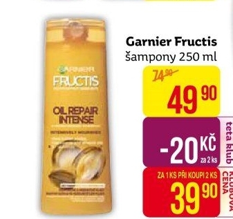 Šampon Fructis Garnier
