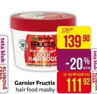 Maska na vlasy Fructis Garnier
