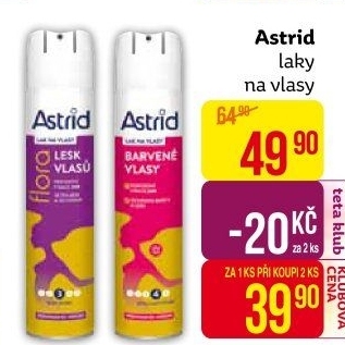 Lak na vlasy Astrid