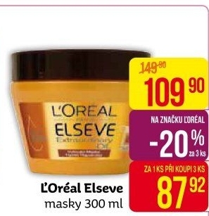 Maska na vlasy Elséve L'