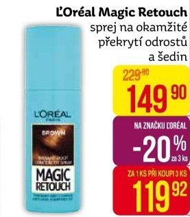 Sprej na odrosty Magic Retouch L'