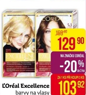 Barva na vlasy Excellence Creme L'