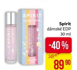 Parfémovaná voda dámská Spirit