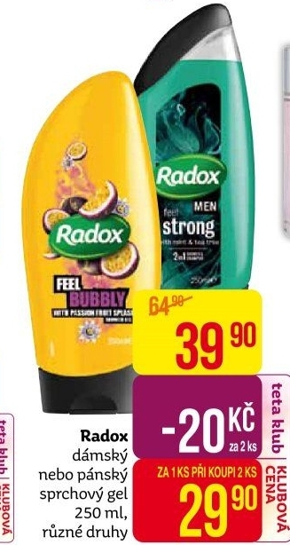 Sprchový gel Radox