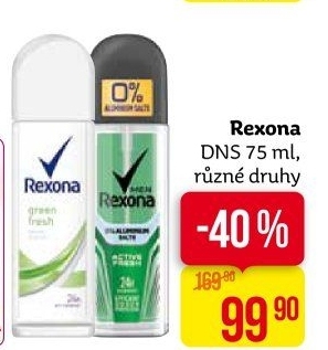 Deodorant parfémovaný Rexona