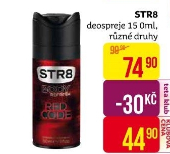 Deodorant sprej pánský STR8