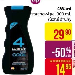 Sprchový gel pánský 4Ward