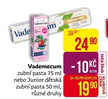 Pasty na zuby Vademecum