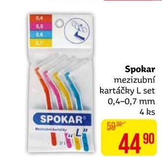 Mezizubní kartáčky Spokar