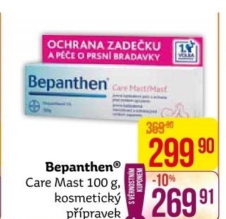 Mast proti opruzeninám Care Bepanthen