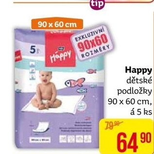Podložky přebalovací Háppy Bella
