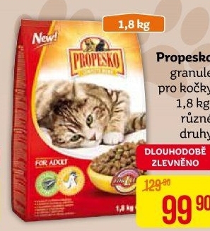 Granule pro kočky Propesko
