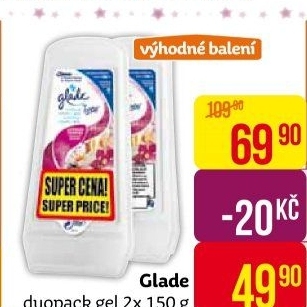Osvěžovač vzduchu gel Glade by Brise
