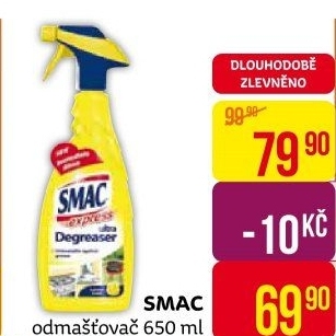 Odmašťovač Smac Express