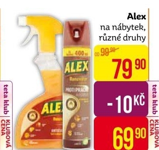 Prostředek na nábytek Alex