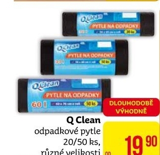 Pytle na odpadky Q Clean
