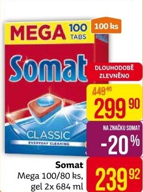Tablety do myčky Somat