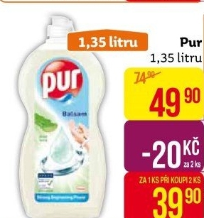 Prostředek na nádobí Pur