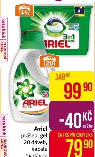 Prací prášek Ariel