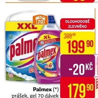 Prací prášek Palmex