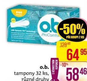 Tampony O.B.