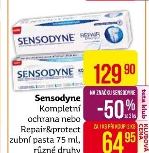 Pasta na zuby Kompletní ochrana Sensodyne