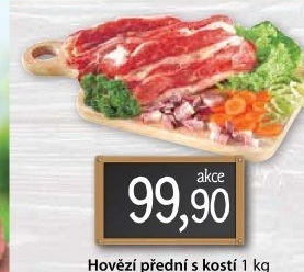 Hovězí přední s kostí
