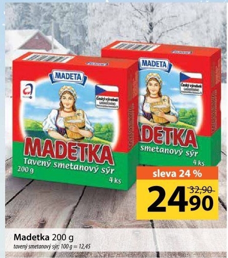 Sýr tavený smetanový Madetka