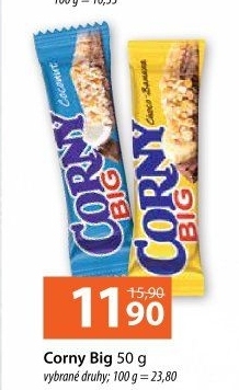 Tyčinka cereální BIG Corny