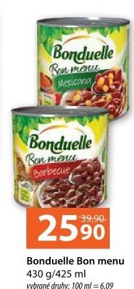 Bon Menu Bonduelle