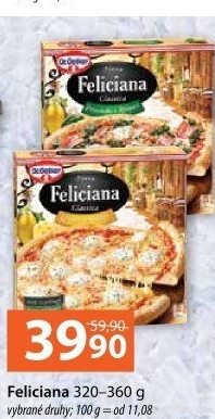 Pizza mražená FelicianaDr. Oetker