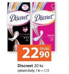 Vložky dámské slipové Discreet