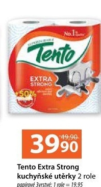 Utěrky kuchyňské 3vrstvé Extra Strong Tento