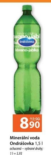 Voda ochucená Ondrášovka