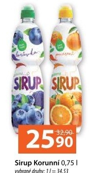 Sirup Korunní