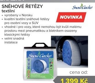 Textilní sněhové řetězy