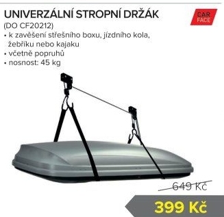 Držák stropní univerzální CarFace
