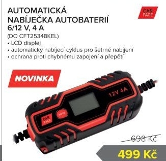 Nabíječka autobaterií Carface