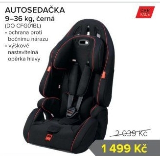 Autosedačka Carface